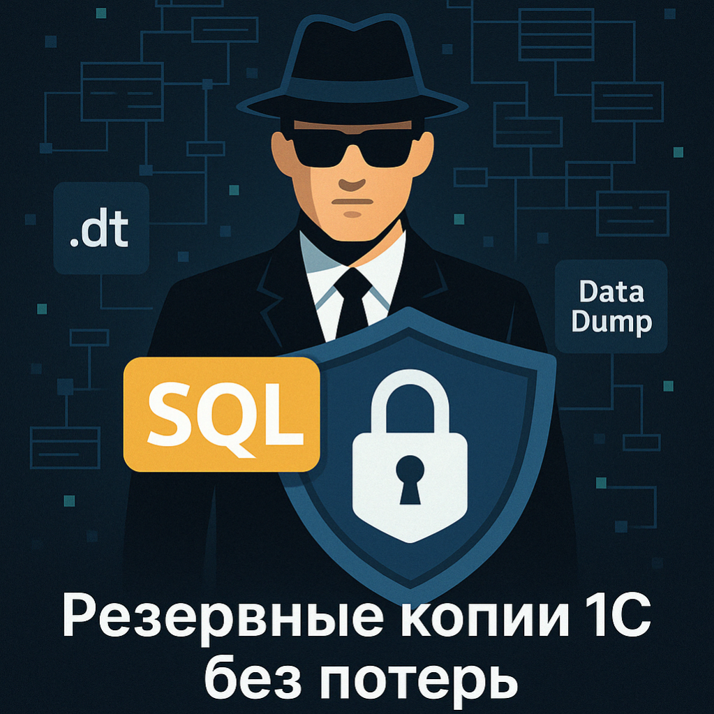 Резервные копии 1С без потерь: какой способ выбрать — .dt, DataDump или SQL-бэкап?